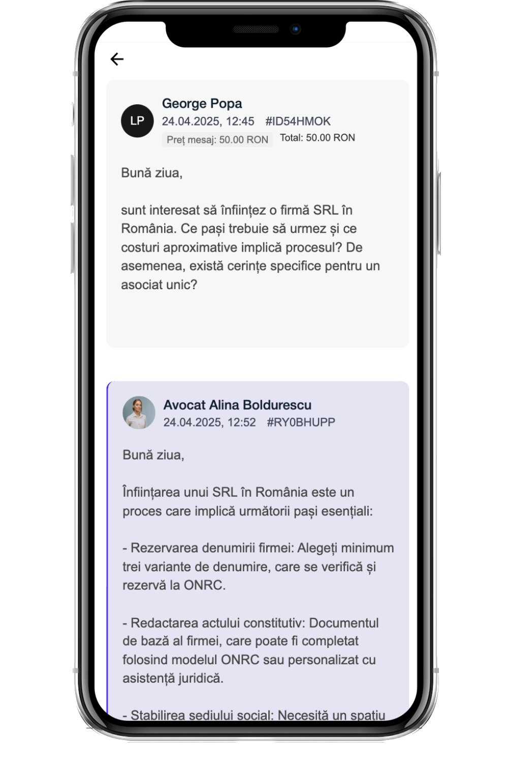 Consultație profesională